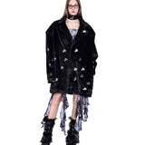 Metal P Fur Coat