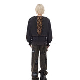 Leopard Patch Jeans