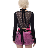 Lunar Patch Knit Apron