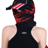 Scarfed Visor Cap