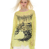 Sheer lace longsleeve