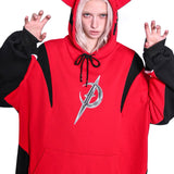 Cat Ear Longline Hoodie