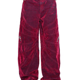 Segmented Denim Pants