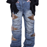 Feral Stripe Jeans